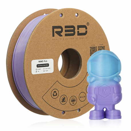 PLA Thermoactif - violet au bleu