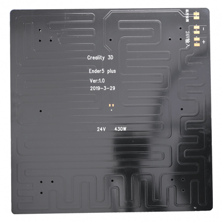 Piani riscaldati per le stampanti 3D Creality - Ender 5 Plus