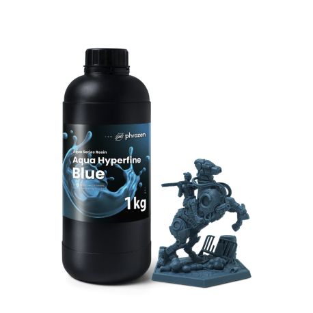 Aqua Hyperfine resin - Blue