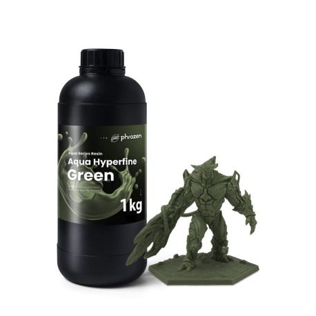 Aqua Hyperfine resin - Green