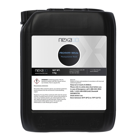 PRO9499 White Harz Nexa 3D - 5 kg