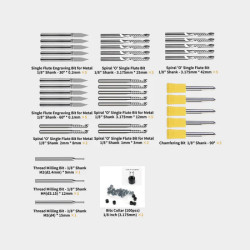 Frequently Used Milling Bit Pack for Carvera
