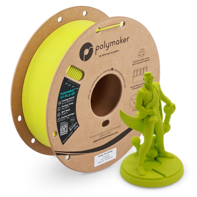 Polymaker HT-PLA-GF Power Tool Green