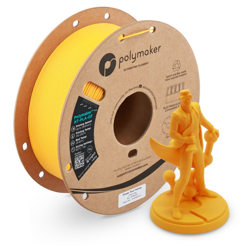 Polymaker HT-PLA-GF Power Tool Yellow