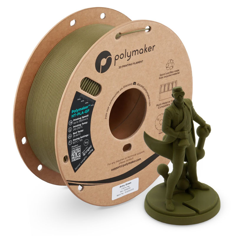 Polymaker HT-PLA-GF Army Green