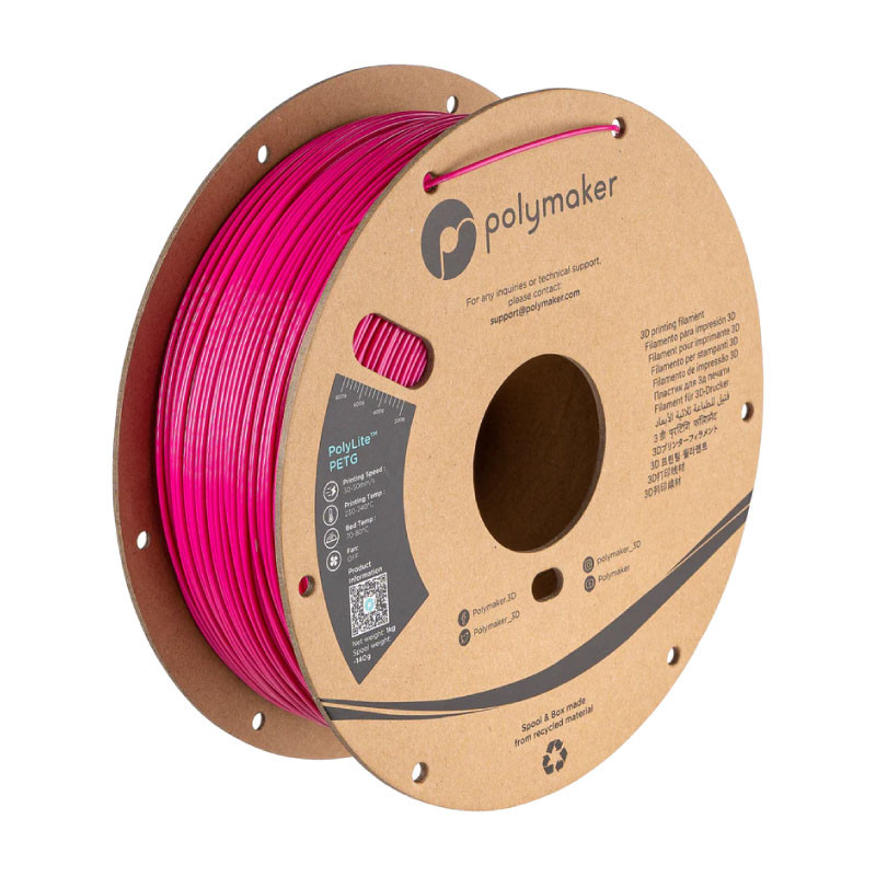 PolyLite PETG Magenta 1.75 1 kg