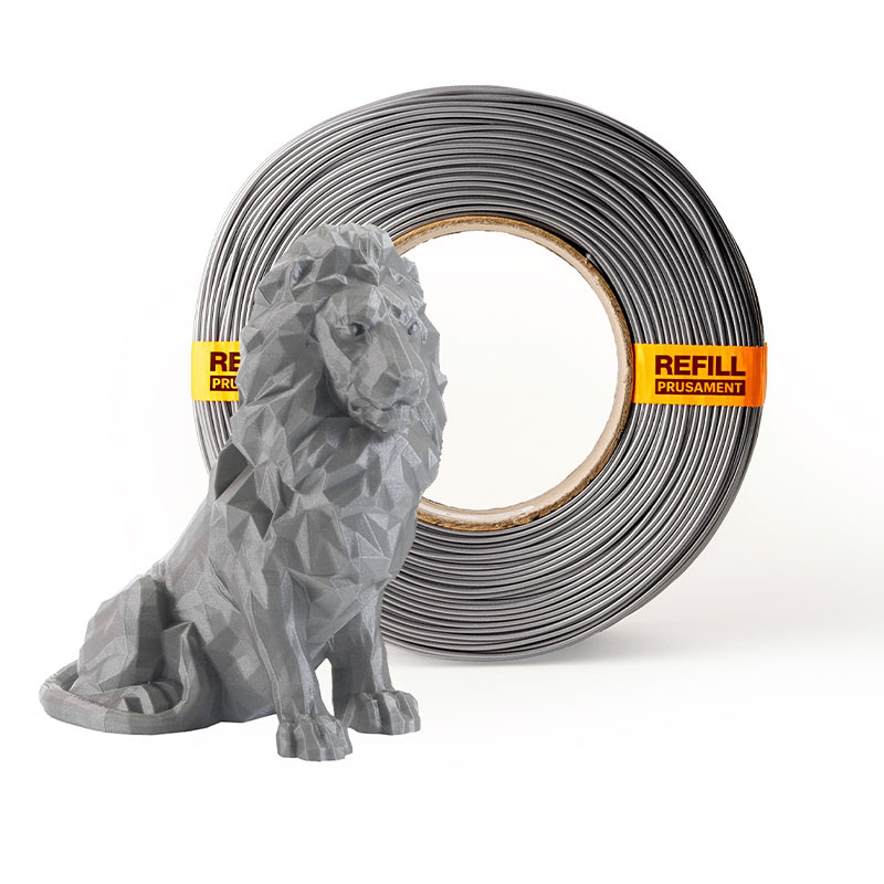Prusament PLA Galaxy Silver Refill 1 KG
