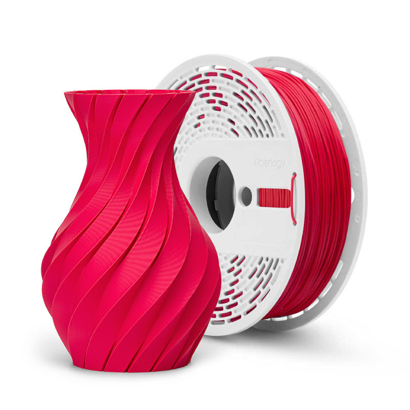 Fiberlogy Matte PLA Red