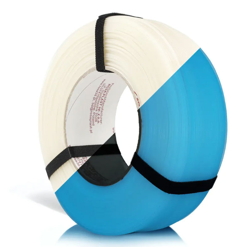 Rosa3D Refill PLA Starter Glow in The Dark - Dark Blue