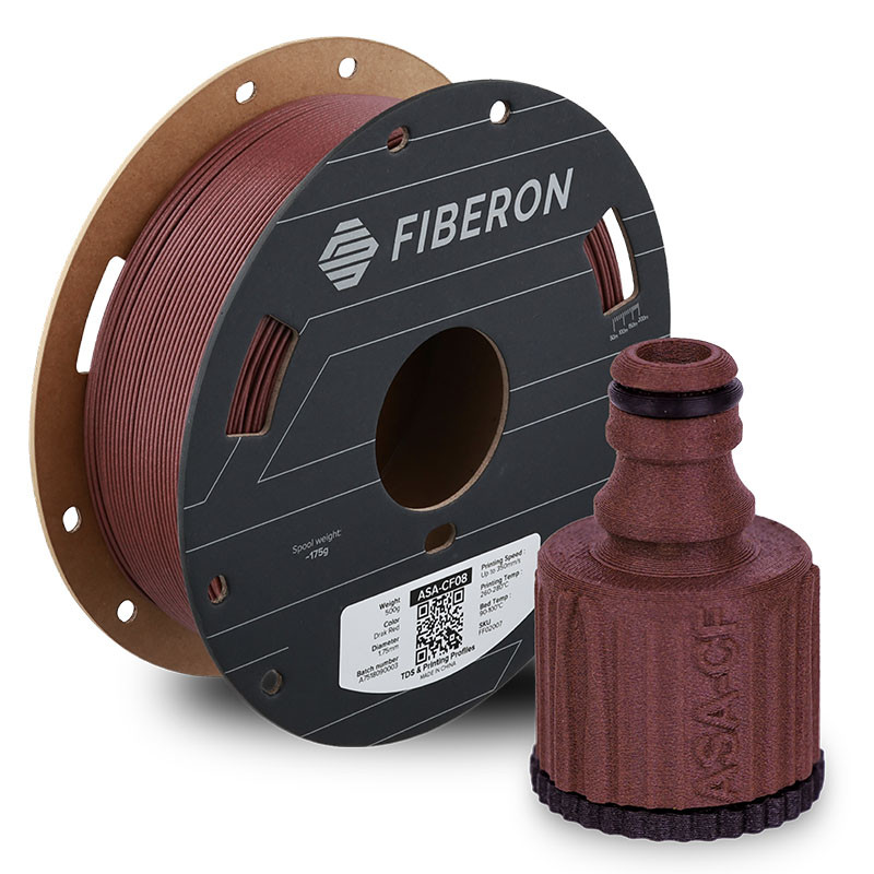 Fiberon ASA-CF08 Dark Red