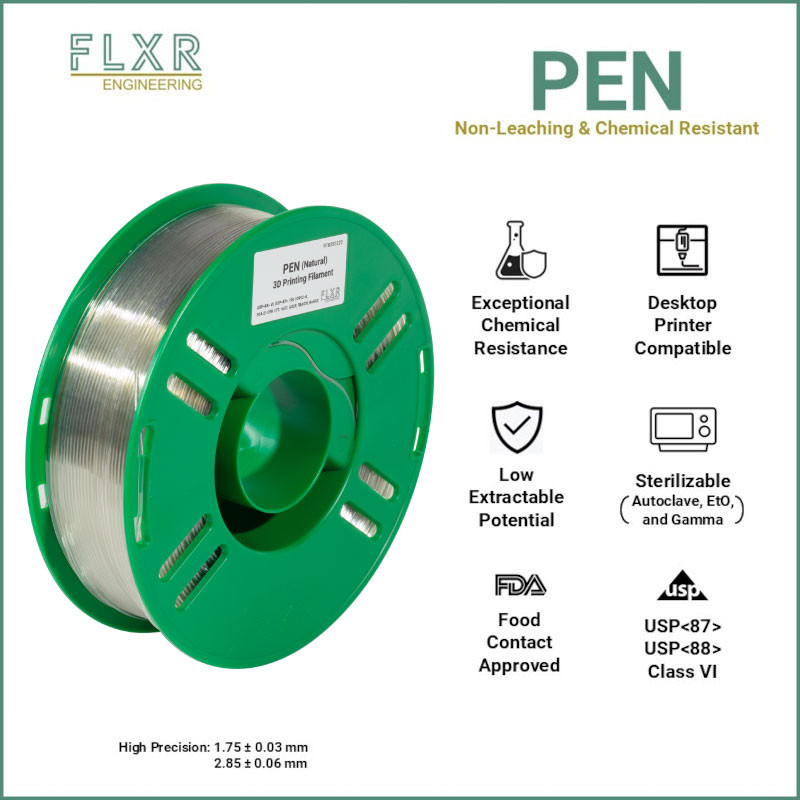 Filamento PEN - Polietileno naftalato