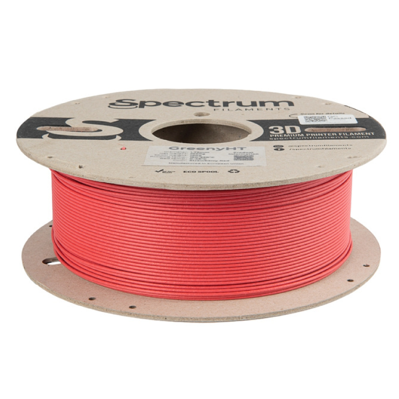 Filament GreenyHT 1.75mm STRAWBERRY RED 1kg (RAL 3018)