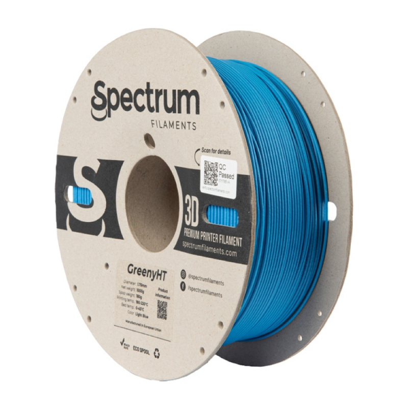 Filament GreenyHT 1.75mm LIGHT BLUE 1kg (RAL 5012)