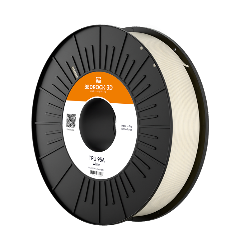 Bedrock TPU 95A White