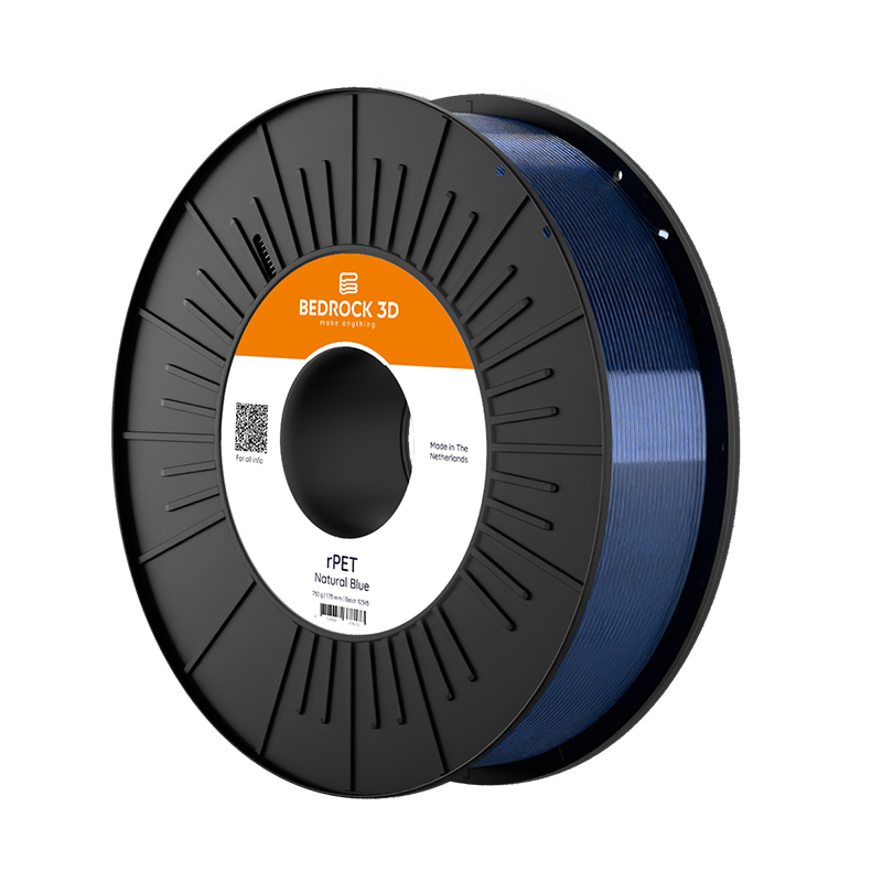 Bedrock rPET Natural Blue