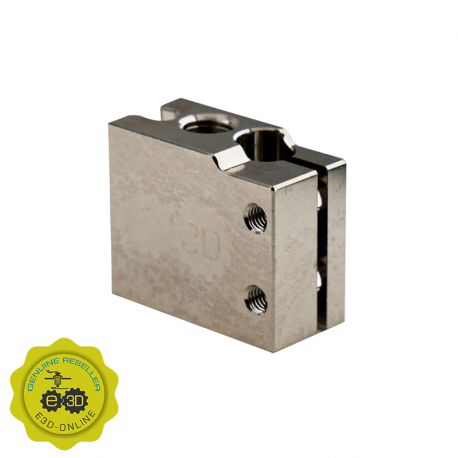 Bloco Aquecedor E3D Original Volcano Cobre