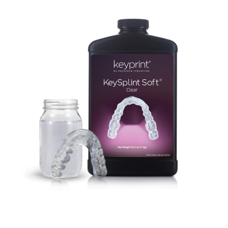 Résine KeySplint Soft Clear 1 kg