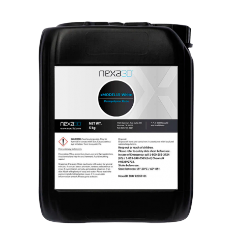 Resina xMODEL15 Nexa 3D Branco 5 kg