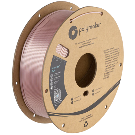 PolyLite PLA Silk Oro rosa