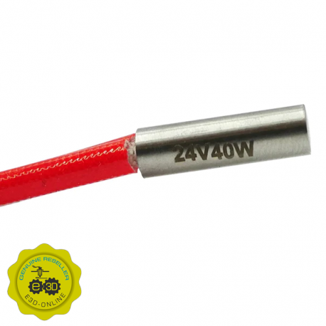 Cartuccia di Riscaldamento E3D Originale Standard 24V 40W