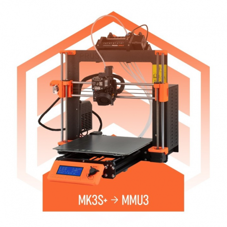 Kit multimaterial MMU3 para MK3S+ y MK4 de Prusa