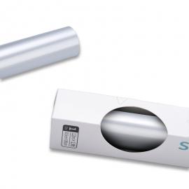 LOKLIK Feuilles de vinyle adhésif Argent brilliant