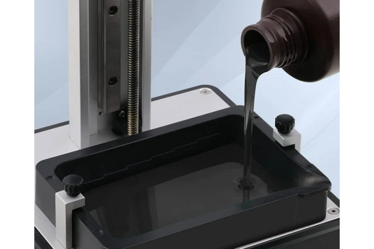 Impresión de alta velocidad con resina